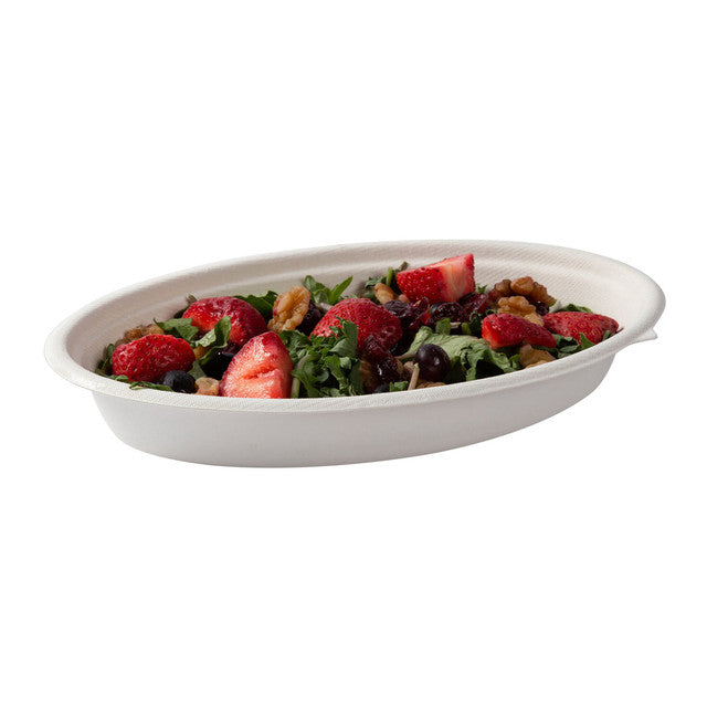 
                      
                        Compostable Fiber Burrito Bowl Oval PFAS Free
                      
                    