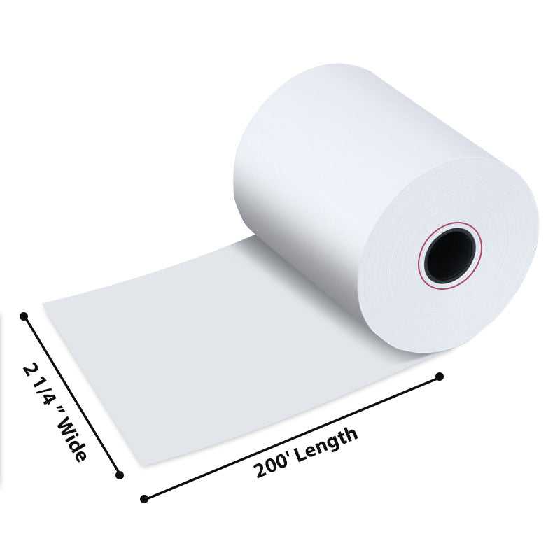 
                      
                        2 1/4" x 200' Thermal Paper White
                      
                    