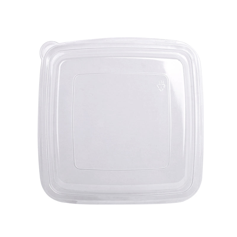 PET Lid | Fits 32 oz Square Fiber Bowls