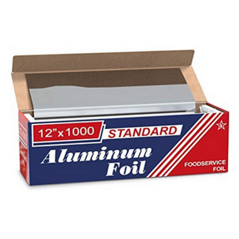 12"x1000' Standard Aluminum Kitchen Foil Rolls