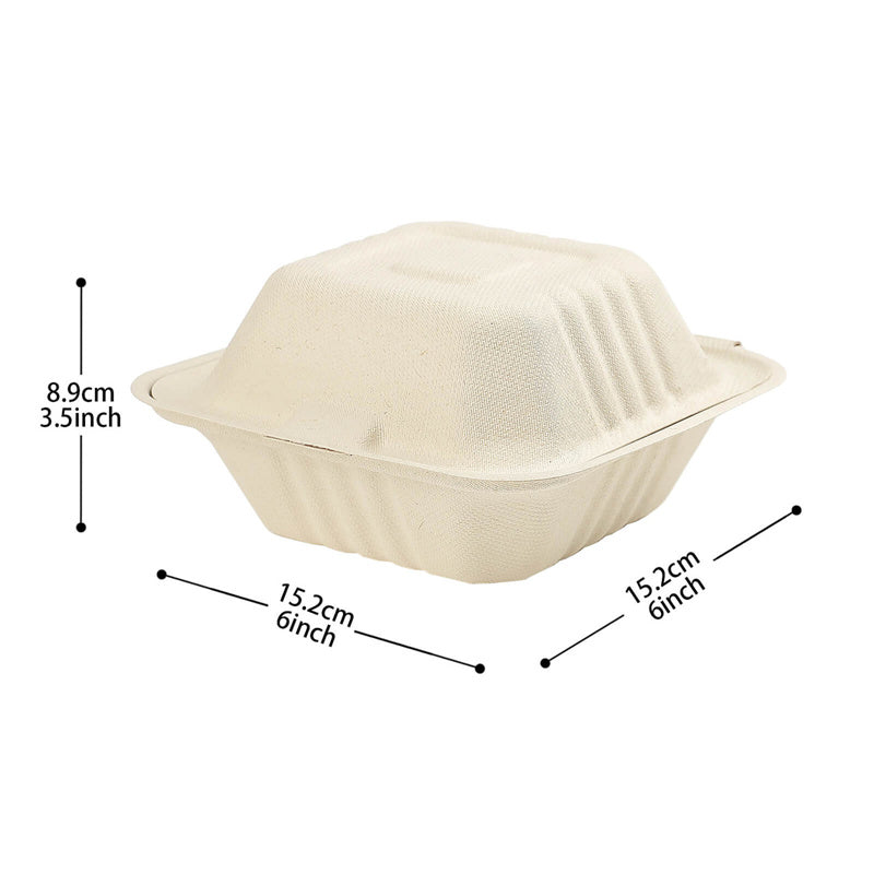 Compostable Clamshell Containers PFAS Free – Eternal Supplies