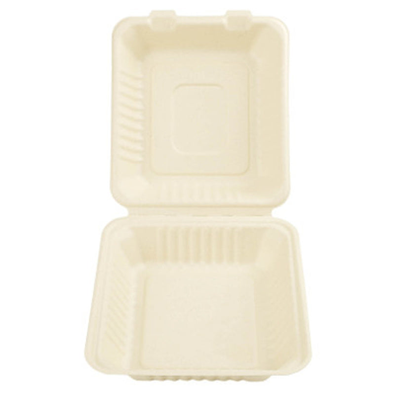 Custom Square Clamshell Containers Eco-Friendly