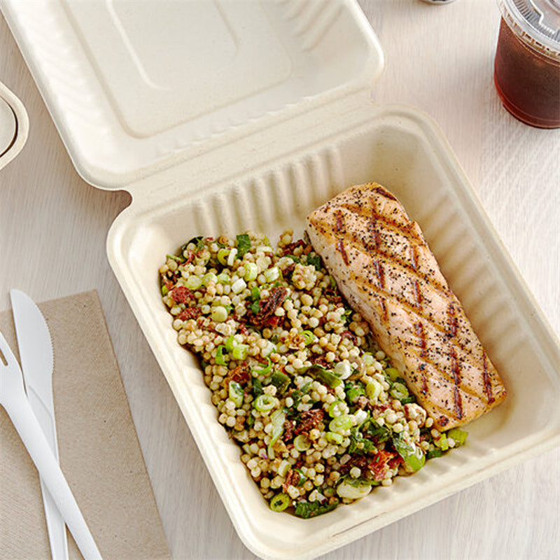 
                      
                        Custom Square Clamshell Containers Eco-Friendly
                      
                    