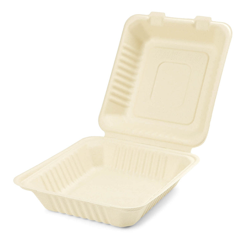 Compostable Clamshell Containers PFAS Free