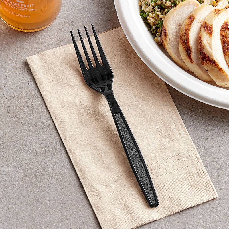 Disposable Heavy Duty Black Forks