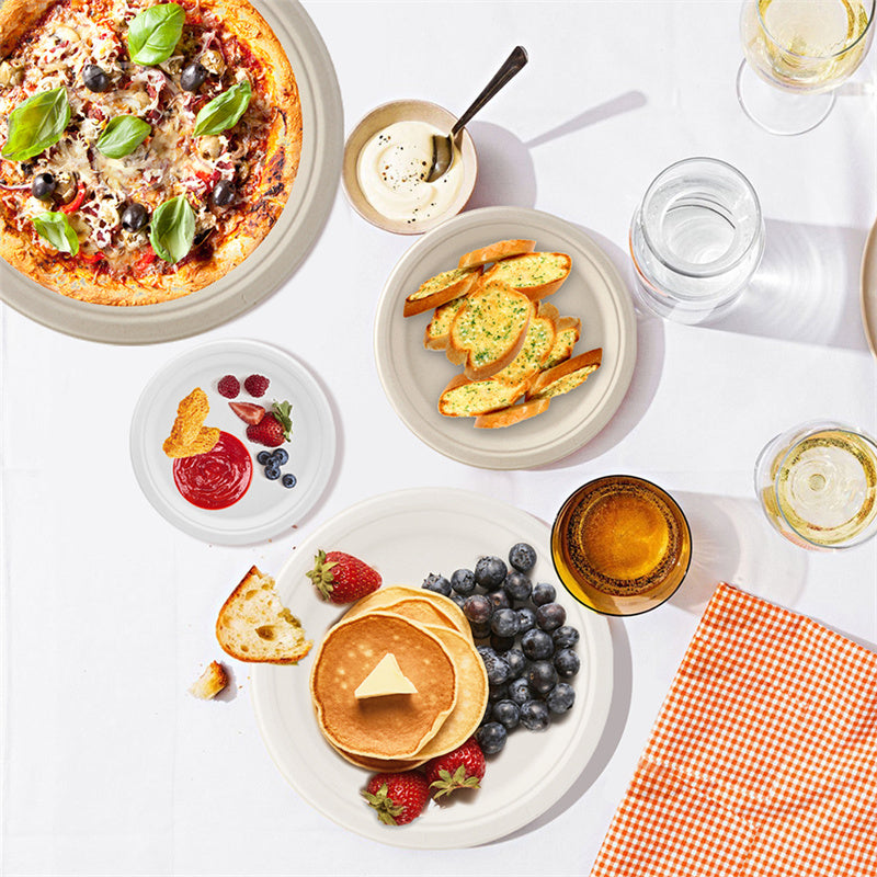 
                      
                        Custom Oval Compostable Paper Plates
                      
                    